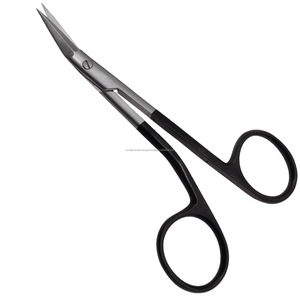 Ciseaux à cou de cygne dentelés Gorney Supercut en acier inoxydable, manuels, pour hôpital, ORL, chirurgie plastique, instrument de classe clinique CE - Product Image 5