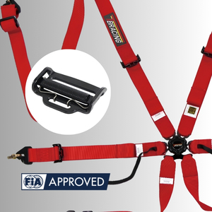 Composants de ceinture de sécurité de course TBRACING AD03 en acier de 2 pouces, réglables, certifiés FIA 8853-2016 ISO 9001, OEM ODM, directement de l'usine, Taïwan - Product Image 1