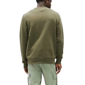 เสื้อสเวตเชิ้ตของผู้ชายเสื้อสเวตเชิ้ตคอลูกเรือผ้าฝ้าย100% โอเวอร์ไซส์ผ้าคอตตอนปรับแต่งได้จากโรงงาน - Product Image 2