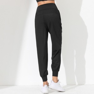 Pantalones deportivos de bambú para mujer, leggings de yoga de jersey orgánico, pantalones deportivos suaves con bolsillo, pantalones ecológicos para mujer - Product Image 6