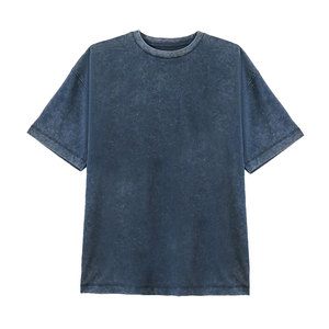 เสื้อยืดผู้ชายทรงปกติ ปี 2026 ผ้าคอตตอนถัก 100% ซักแล้ว คอกลม แขนปกติ สีพื้น สวมใส่สบายๆ รับสกรีนโลโก้ - Product Image 2