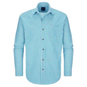 เสื้อบาวาเรียแขนยาวผ้าฝ้ายสีฟ้าสำหรับผู้ชายเสื้อผ้าบาวาเรียขนาดใหญ่พิเศษแฟชั่นใหม่ - Product Image 1