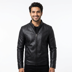 New Arrival <b>Leather</b> <b>Jackets</b> Custom Made <b>Men</b> <b>Leather</b> <b>Jackets</b> Reasonable Price <b>Leather</b> <b>jacket</b> for <b>men</b> - Product Image 4