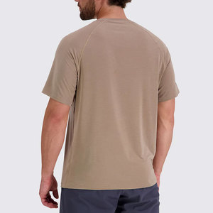 Camiseta de panel de alta calidad con estampado oversize, cómoda, de hombros caídos, a la moda, talla grande, estilo vintage, informal, cuello redondo - Product Image 5