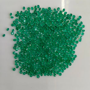 Ónix Verde Natural de 3.5MM, Corte Brillante Redondo, Gema Suelta de la Mejor Calidad para la Fabricación de Joyas - Product Image 2