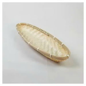 ตะกร้าไม้ไผ่สานแฮนด์เมดเป็นมิตรกับสิ่งแวดล้อมตะกร้าโต๊ะตกแต่งสำหรับบ้านห้องครัวร้านอาหาร-โรงงาน - Product Image 6