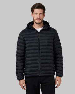 Veste matelassée à capuche personnalisée OEM |   Vêtements d'hiver isolés, respirants, écologiques et coupe-vent de haute qualité pour hommes et femmes |   Personnalisé - Product Image 3