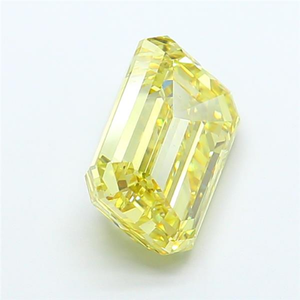 Joyería Fina de Lujo para Compromiso e Inversión, Elegante Diamante Suelto con Corte Cojín Amarillo, Certificado, con Brillo Radiante - Product Image 2