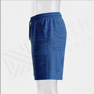 Comfortable Youth Men Short Custom Logo Design Premium Sublimation Fabric Breathable Casual <b>Walk</b> Summer Outdoor Sports Trunks - Product Image 3