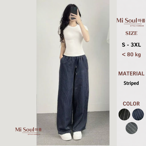 Pantalon Harem Décontracté Femme Taille Élastique Confortable Été Personnalisable avec Nœud et Perles Coupe-Vent Imperméable Streetwear - Product Image 4