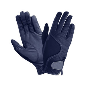 Gants d'équitation d'hiver en cuir unisexe de haute qualité, à doigts entiers, imperméables, avec logo OEM et ajustement confortable pour hommes - Product Image 1