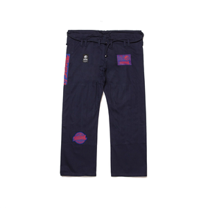 Kimono de Jiu-Jitsu Brasileño Shoyorol Americana Competitor Azul Marino Premium, Kimono de Artes Marciales Shoyorol, Conjunto de Kimono para Jiu-Jitsu, Superventas - Product Image 3