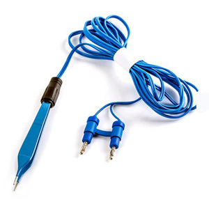 Pinces Adson bipolaires en acier inoxydable, type câble, classe I, outils manuels certifiés CE - Product Image 2