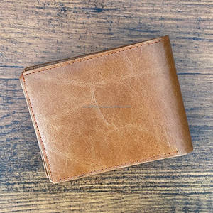 <b>Leather</b> <b>Men</b> <b>Wallet</b> Bifold <b>Wallets</b> Multifunctional Card Holder Minimalist Purse RFID Blocking Vintage Genuine <b>Leather</b> Short Open - Product Image 3