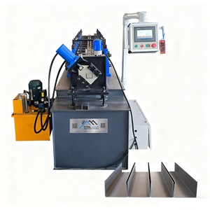 Nhà Sản Xuất Vách Thạch Cao Trần Hồ Sơ Ánh Sáng Khung Thép Stud U Theo Dõi Cuộn Tạo Thành Máy Làm Dòng - Product Image 1