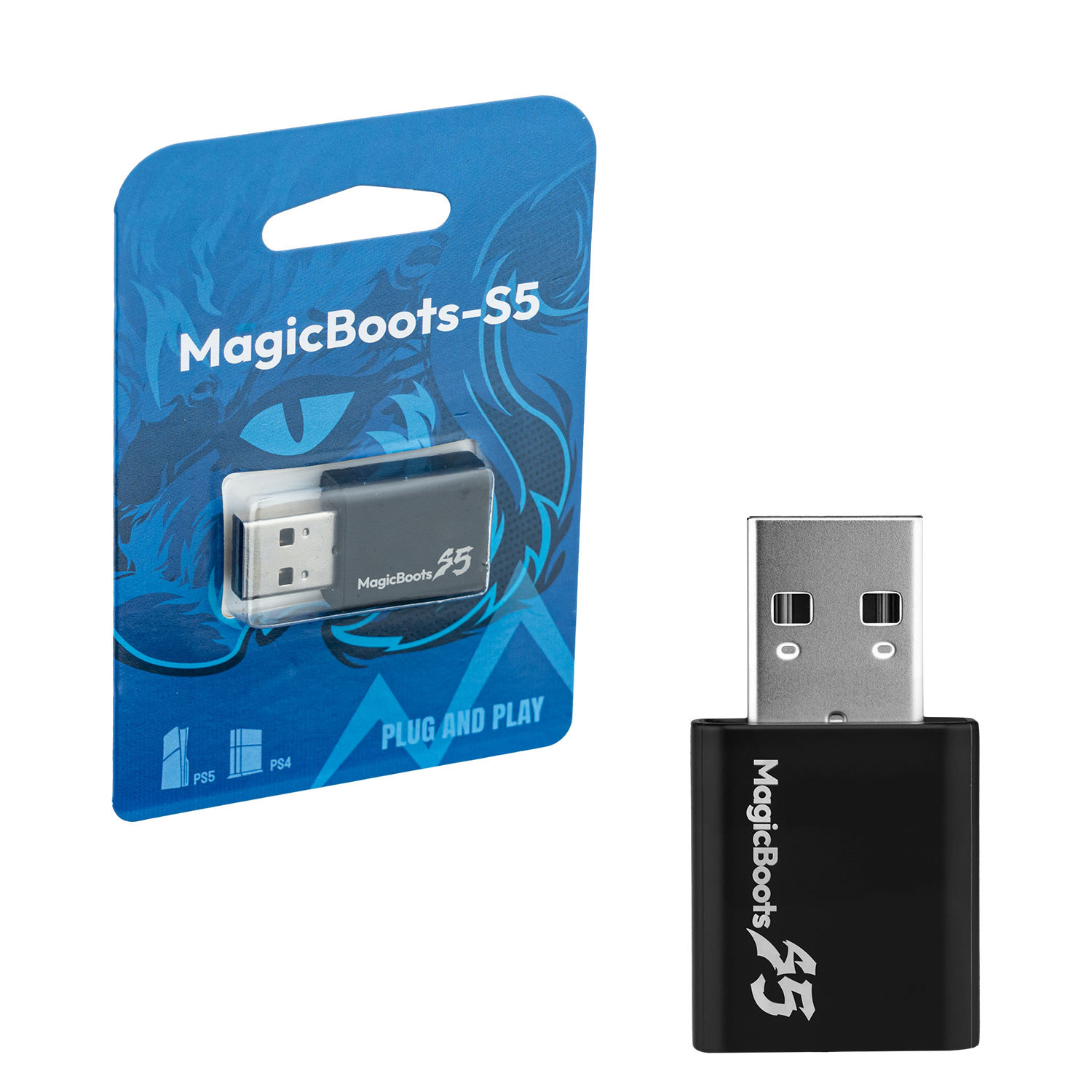 Mayflash Magic Boots V1.1: PS5 Controller Adapter for FPS Gaming