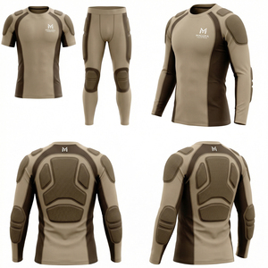 Traje Deportivo de Compresión Táctica Urbana para Hombre, MALUZA, para Gimnasio y Running, Estilo Europeo y Americano - Product Image 6