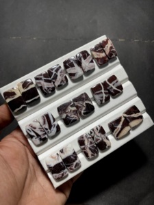 พลอยแจสเปอร์มะพร้าวธรรมชาติคู่ ทรงคาโบชอง ขัดเงา พร้อมจำหน่าย ขายส่งจากผู้ผลิตและผู้จัดจำหน่าย - Product Image 3