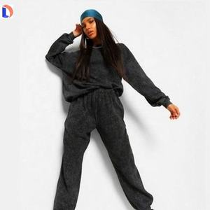 Coupe automatisée femmes survêtement à volants femmes lavage à l'acide fabricant de survêtements - Product Image 2