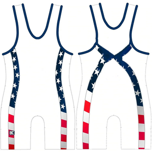 New Arrival Men's <b>Wrestling</b> <b>Singlet</b> Custom Design Spandex <b>Wrestling</b> Wear Badge Decoration Wholesale <b>Singlet</b> for Mens <b>Wrestling</b> - Product Image 6