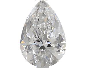 Poire Coupe VS1 Diamants en vrac 1.01 Carat Taille E Blanc Couleur Grade VS1 Clarté Bijoux à bricoler soi-même Accessoires Poire Coupe Vs1 Diamants en vrac - Product Image 1