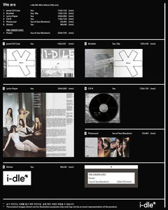 I-DLE - [WE ARE] 8º MINI ÁLBUM (VERSIÓN ESPECIAL JEWEL) ÁLBUM DE K-POP MÁS VENDIDO EN COREA - Product Image 4