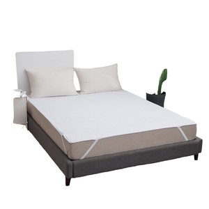 Premium Waterproof Knitted 4 Corner Elastic Mattress Protector 400TC Soft Breathable Fabric Deep Corner Straps Secure Fit - Product Image 1