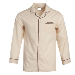 Service OEM, Vente Chaude : Ensemble Pyjama Décontracté Homme 100% Coton Haute Qualité, Séchage Rapide, Respirant, Manches Courtes, 2 Pièces Tricotées - Product Image 2