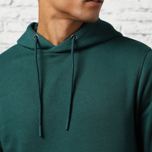 Ensemble sweat à capuche zippé 800 GSM et pantalon de survêtement évasé pour homme, style streetwear avec strass - Product Image 5