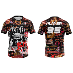 Custom Blank Package Deal Quarterback Training Flag 7 on 7 Sublimated Compression Set Jerseys 7v7 Football Uniform - Product Image 3