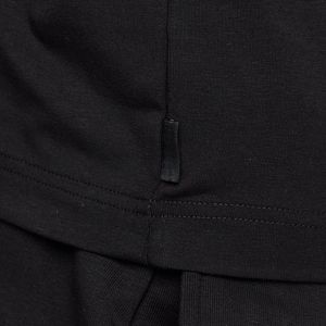 Camiseta de jersey con estampado gráfico para hombre, color negro, cuello redondo, manga corta, atlética, para gimnasio, entrenamiento, ropa deportiva informal, ropa deportiva - Product Image 5