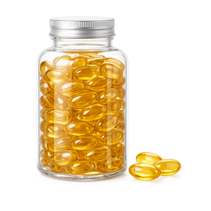 Private Label Salmon Oil Softgel Capsules Omega-3 Herbal Dietary <b>Supplement</b> 60/120 Capsules Per Bottle Adult Use Pregnant Women - Product Image 2