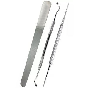 Ensemble d'instruments de podologie professionnels de luxe en acier inoxydable - Portable et durable, personnalisable - Product Image 5