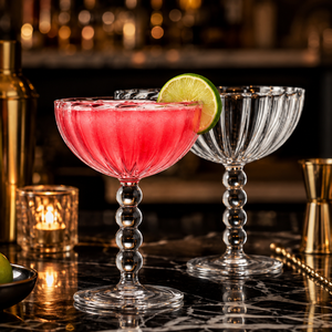 Copas de Cóctel de Borosilicato Hechas a Mano de 300 ml, Vasos de Martini sin Plomo, Cristalería de Bar Reutilizable, Venta al por Mayor - Product Image 6