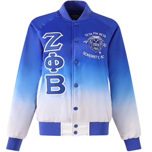 Zeta Phi Beta Sorority – vestes de parapulterie brodée pour femmes - Product Image 3