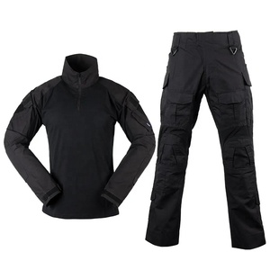 Trajes tácticos para hombre al por mayor, uniformes de trabajo al aire libre de manga larga, camisas y pantalones para seguridad y actividades al aire libre - Product Image 6