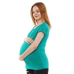 Camiseta de Maternidad para Mujer, Cuello Redondo, Manga Corta, para Embarazadas - Product Image 2