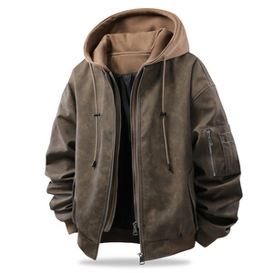 Nouvelle veste en cuir à franges pour femme, veste en cuir PU courte et tendance, coupe-vent, veste en cuir personnalisée en gros - Product Image 2
