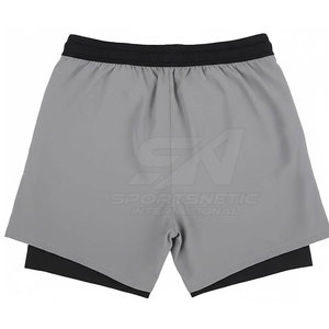 Shorts de course élégants pour hommes, matière respirante et à séchage rapide, idéaux pour l'entraînement sportif, le jogging et les exercices quotidiens. - Product Image 2