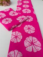 Produsen Kain Katun Ankara Cetak Lilin Afrika Premium, Layanan Produksi Tekstil Pakaian OEM ODM, Pasokan Kustom