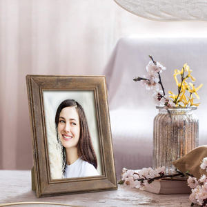 Premium Export Quality Wooden <b>Photo</b> <b>Frame</b> Solid Mango Wood Handcrafted Rustic Modern Vintage Tabletop Home Office Decoration - Product Image 2