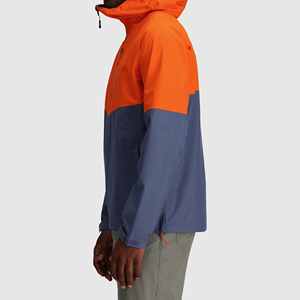 Chaqueta Cortavientos Impermeable para Ciclismo, Chaqueta de Lluvia para Hombre, Chaqueta Ligera Impermeable para Correr, con Capucha, para Viajes, Senderismo y Deportes al Aire Libre - Product Image 5