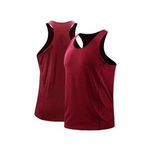 Custom Logo Men’s <b>Athletic</b> Tank – Stretchable Sleeveless Shirt for Fitness and Outdoor Activities - Product Image 5