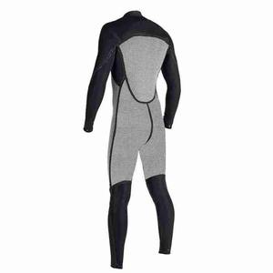 High Quality Men's Black 3mm Neoprene <b>Wetsuit</b> Long Sleeve Swim Body Diving Surfing Full Coverage Front Chest Zip Printed <b>Wetsuit</b> - Product Image 4