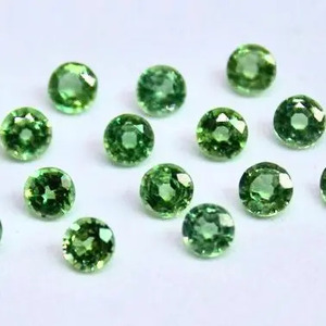 Cianita natural de 2mm-7mm, corte brillante redondo, piedra preciosa suelta, certificada por IGI, piedra semipreciosa de cianita hecha a mano para joyería. - Product Image 1