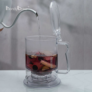 HandyBrew Eco-Friendly BPA-Free Loose Leaf <b>Tea</b> <b>Maker</b> with Stainless Steel Filter for Wholesale & Specialty <b>Tea</b> Brands - Product Image 3