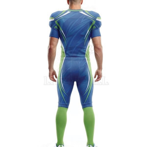 Conjunto de Uniforme de Fútbol Americano Elegante, Jersey y Pantalones de Poliéster con Estampado por Transferencia de Calor, Ropa Deportiva Personalizada para Entrenamiento y Juego en Equipo para Adultos - Product Image 6