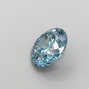 Diamant de laboratoire CVD taillé portugais, bleu vif fantaisie, VS1, polissage EX, éclat excellent, pierre lâche certifiée, qualité supérieure, trouvaille rare - Product Image 3