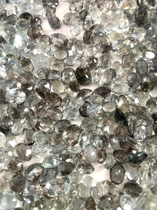 มอสอะควอมารีนแท้ 100% รับรองคุณภาพ ทรงรีเหลี่ยมเพชรพลอย ขนาด 4-11 มม. สำหรับทำสร้อยข้อมือ สร้อยคอ ต่างหู และเครื่องประดับ - Product Image 4