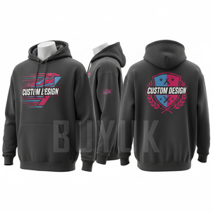 Sudadera con capucha de felpa francesa con cremallera y estampado de calavera y rosas, diseño personalizado, para hombre, negra, informal, de corte holgado, para invierno, con brillo. - Product Image 2